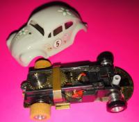 Vintage Lancer VW Bug Ho Scale Slot Car