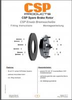 CSP Vented Rotor Hub