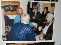 RTTFT'99 Tour members chatting over beverages in the pub after Ivan's presentation
