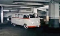 Splittie/Barndoor ambulance in "That Man in Istanbul" (1965)