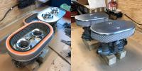 Hand built type 3 vintage style air filter dellorto drla
