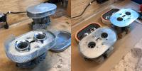 Hand built type 3 vintage style air filter dellorto drla