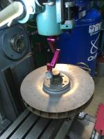Fixture to mount Type 3 fan to mill