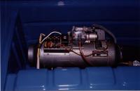 Early B2 Eberspacher gas heater in single cab