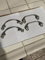 Rate ribbed door oval / split door pulls