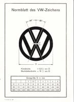 VW Dimension sheets