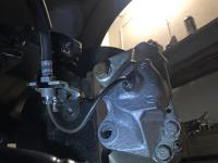 vw late bay front right disc brake caliper