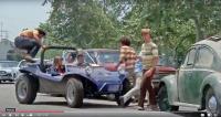 1962 sunroof Beetle "Now You See Him, Now You Don't" (1972)