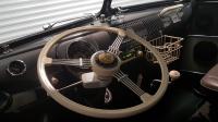 Banjo steering wheel and Retrosound San Diego radio