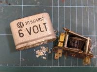 6V Headlight flasher relay