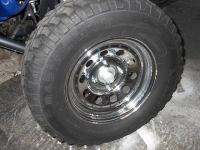 Front tire and wheel