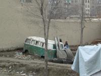 Splitty Bus in Kabul, Afghanistan