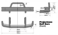 VW Vanagon tubular bumpers - projekt zwo