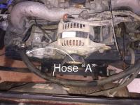 Van Subie heater hoses