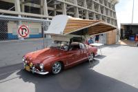 Karmann ghia roof top tent