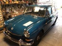 Sea blue squareback