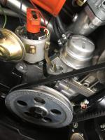 distributor and pulley, 1600 DP