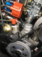 distributor and pulley, 1600 DP