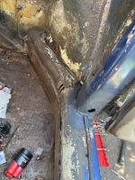 65 bug a pillar rust repair