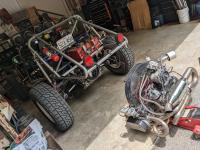 Chenowth 2RL engine checkup and fiberglass