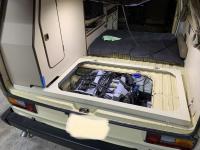 Vanagon raised engine cover