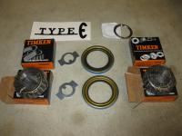 addition of Type E Motorsports dice brake conversion kit for 14" Type 2 wheels