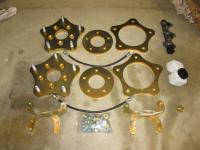 addition of Type E Motorsports dice brake conversion kit for 14" Type 2 wheels