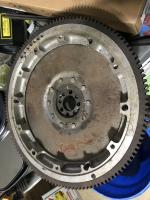 Crown flywheel