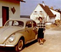 Vintage VW oval window photo