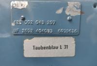 Taubenblau L31 Sticker