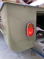 VW T1 Crew Cab Kolumbus lights