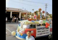 Coppertone Bus- Spring Festival Parade, Nerang QLD Australia 1962