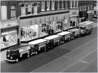 Vintage logo split bus photo