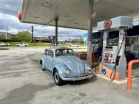 59 Beetle at the pumps