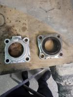 Rear brake seal cover/ housing