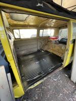 Cab floor, rust and new