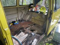 Cab floor, rust and new