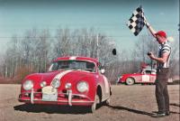 Porsche 356 in 1965 Shell 4000 Rallye in Canada