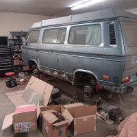 1987 left side rust repair