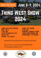 Things West 2024-Sun. June 9th at Rancho Jurupa Regional Park