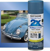Matte Blue Spray Rattle Can Nantucket Blue Rustoleum Ultra Matte
