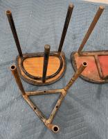 All 3 styles of original Hazet Assistent stools