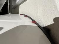 wall-mounted rear end