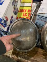 Fluted headlight glass