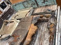 1970 9-seater front 2/3 bench seat recover