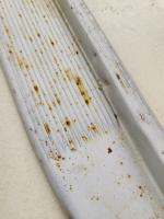 Rust on Door Sill