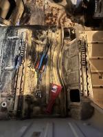 Driver seat rails