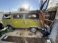 1979 WV Camper Bus, Fire Damage
