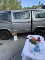 86 syncro door rehab