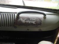 GHE clone grab handle by Aircooled Accessories, and dimensions used to install.